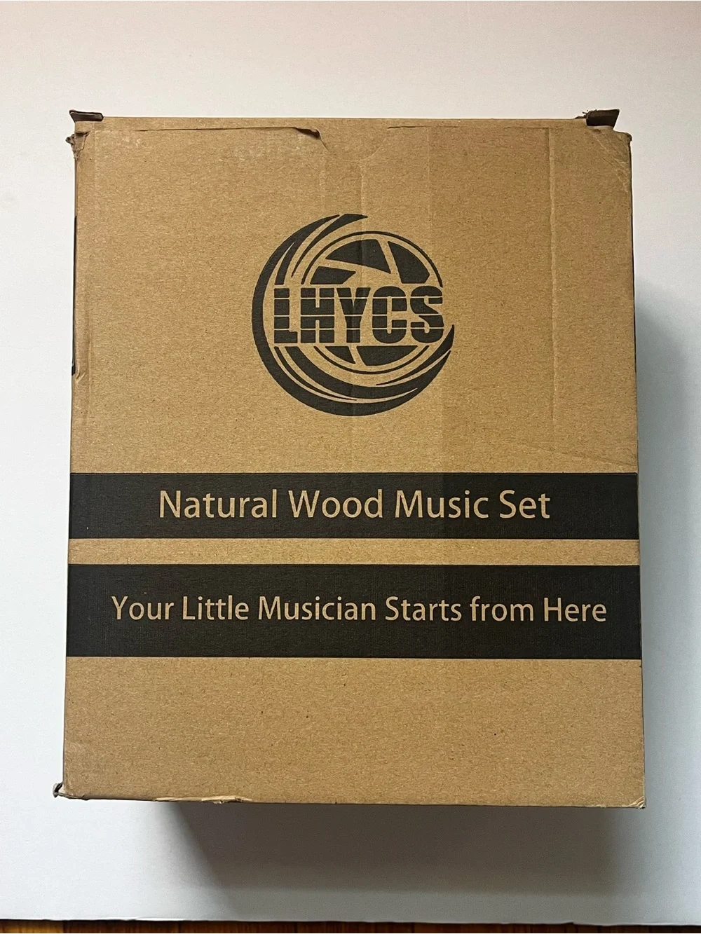 New! Natural wood music set